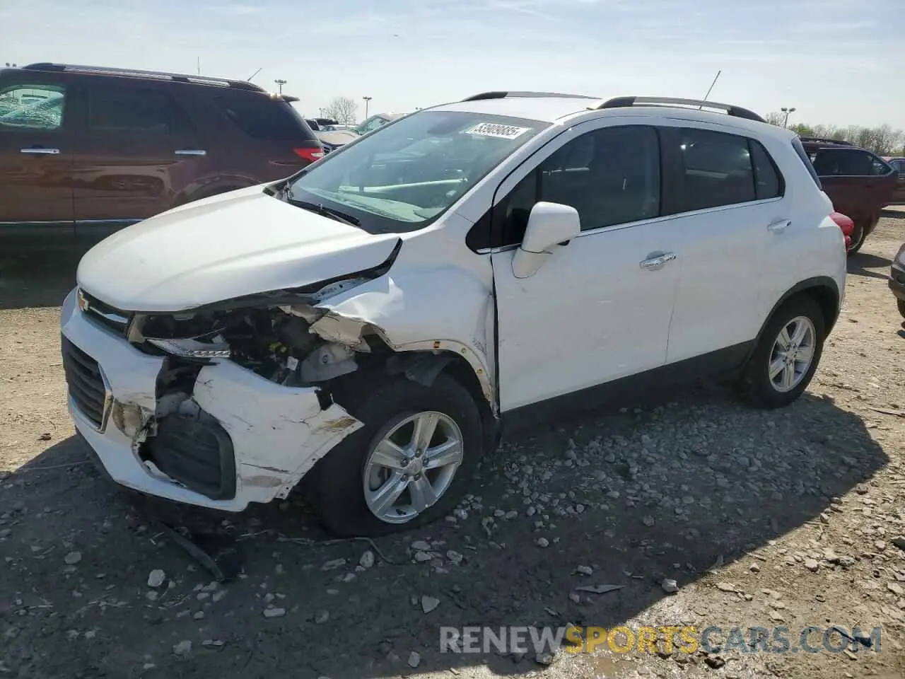 1 Photograph of a damaged car KL7CJLSB9KB962425 CHEVROLET TRAX 2019