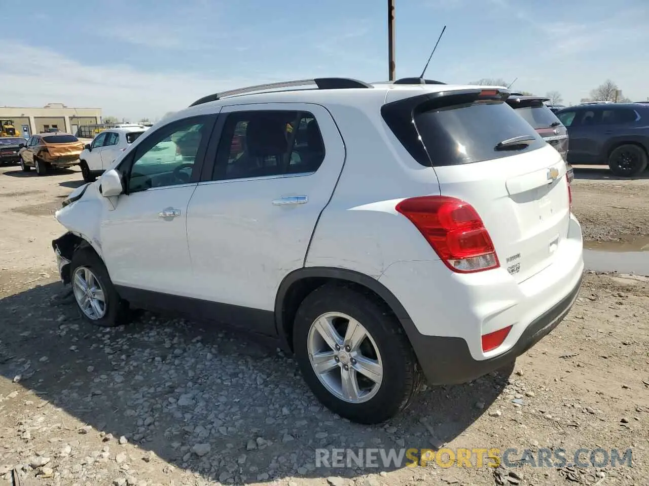 2 Photograph of a damaged car KL7CJLSB9KB962425 CHEVROLET TRAX 2019