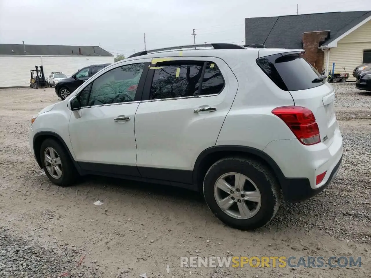 2 Photograph of a damaged car KL7CJLSBXKB825123 CHEVROLET TRAX 2019