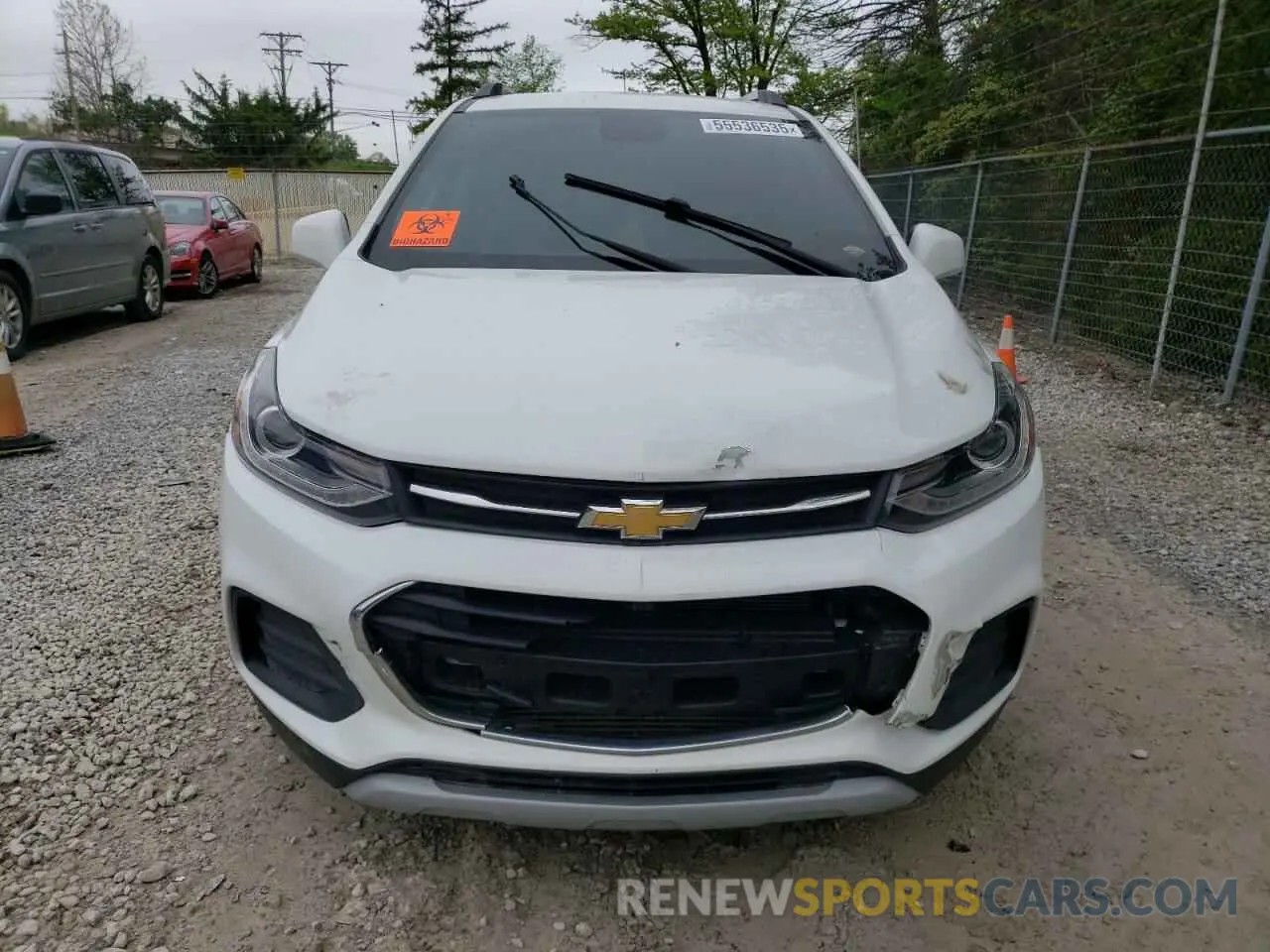 5 Photograph of a damaged car KL7CJLSBXKB825123 CHEVROLET TRAX 2019