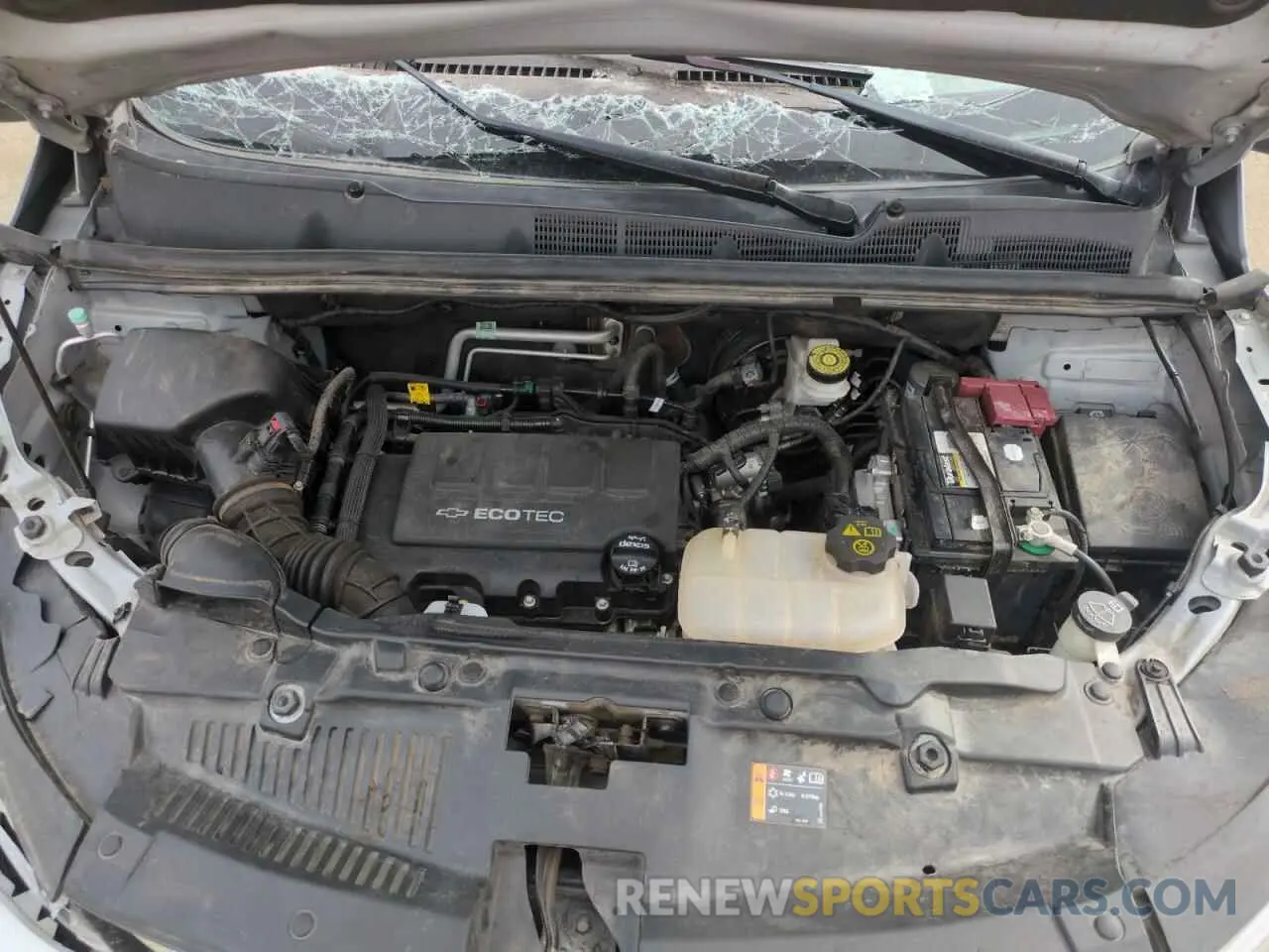 12 Photograph of a damaged car KL7CJLSBXKB869932 CHEVROLET TRAX 2019