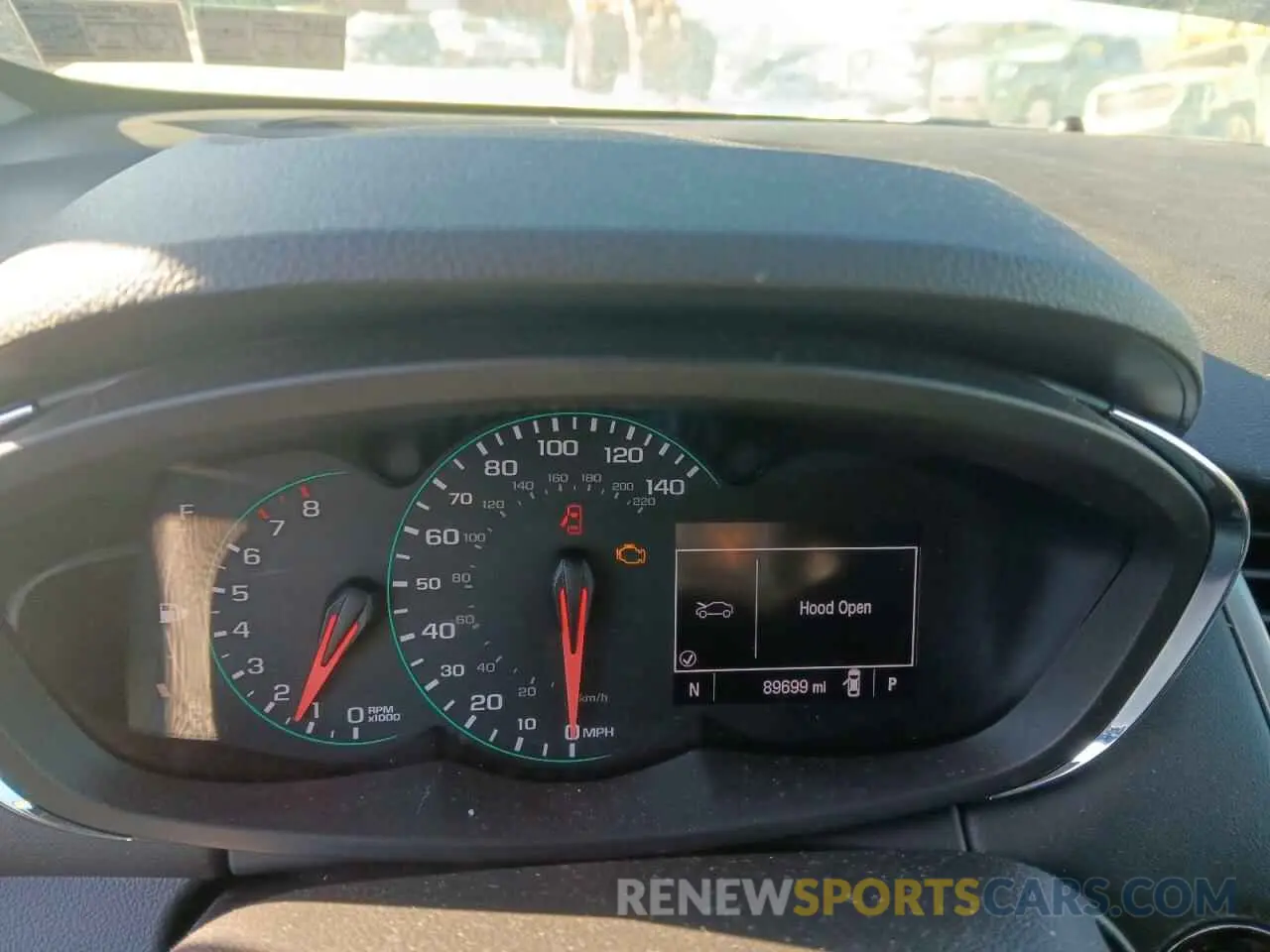 9 Photograph of a damaged car KL7CJLSBXKB912021 CHEVROLET TRAX 2019