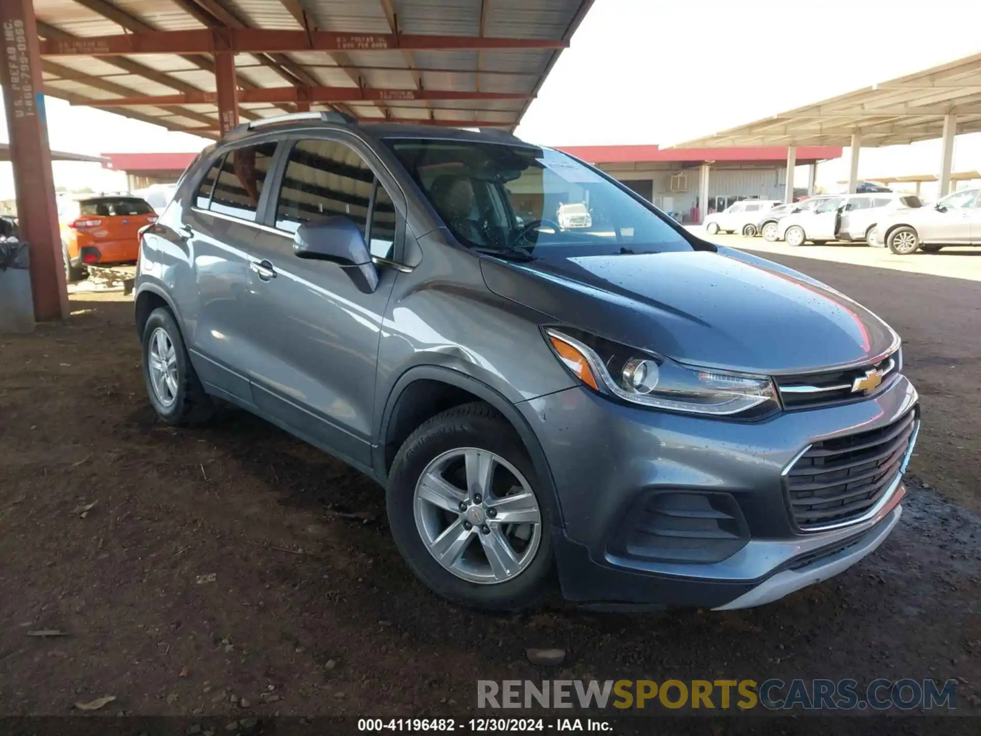 1 Photograph of a damaged car KL7CJLSBXKB928901 CHEVROLET TRAX 2019