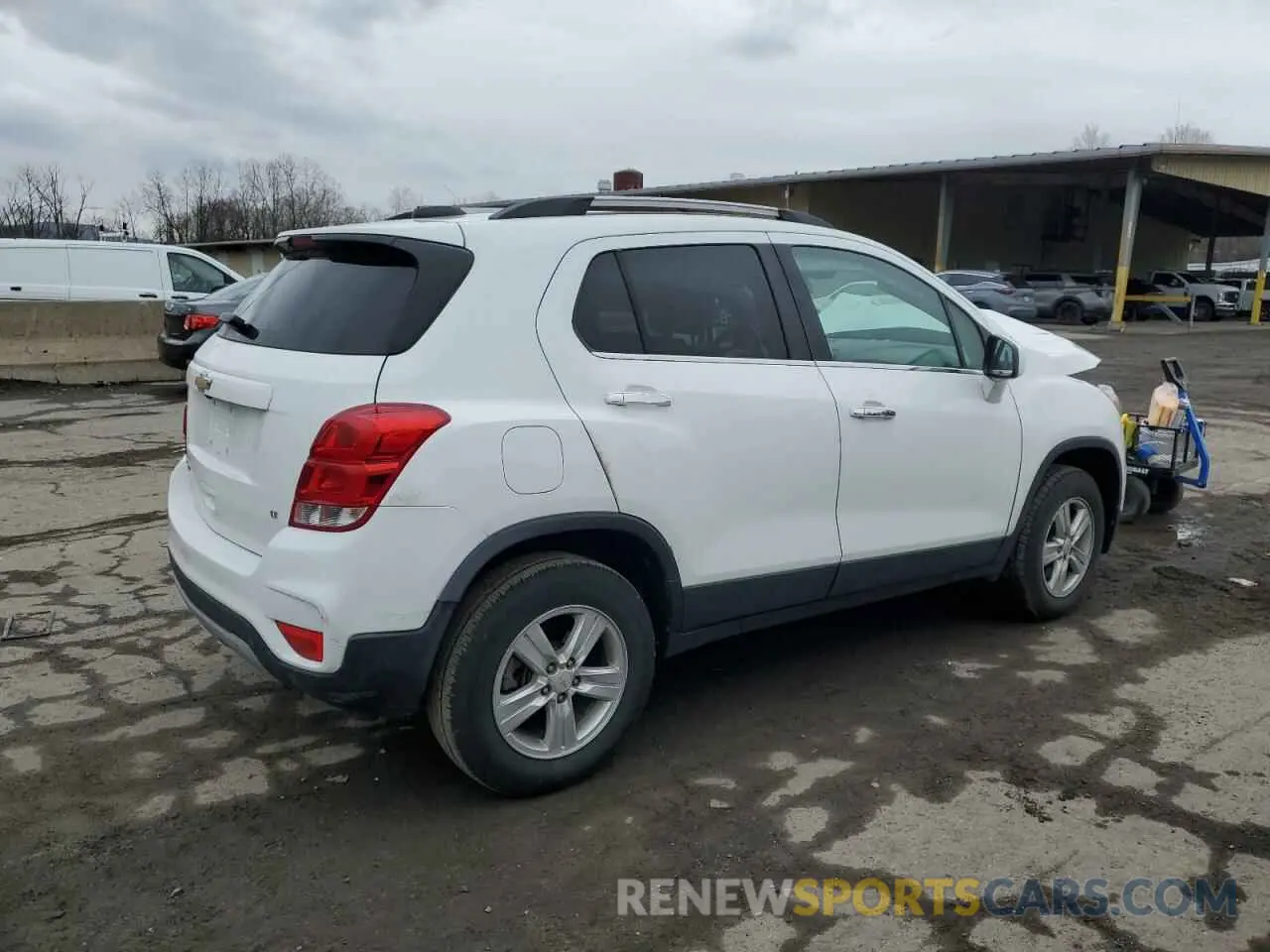 3 Photograph of a damaged car KL7CJPSB1KB926719 CHEVROLET TRAX 2019