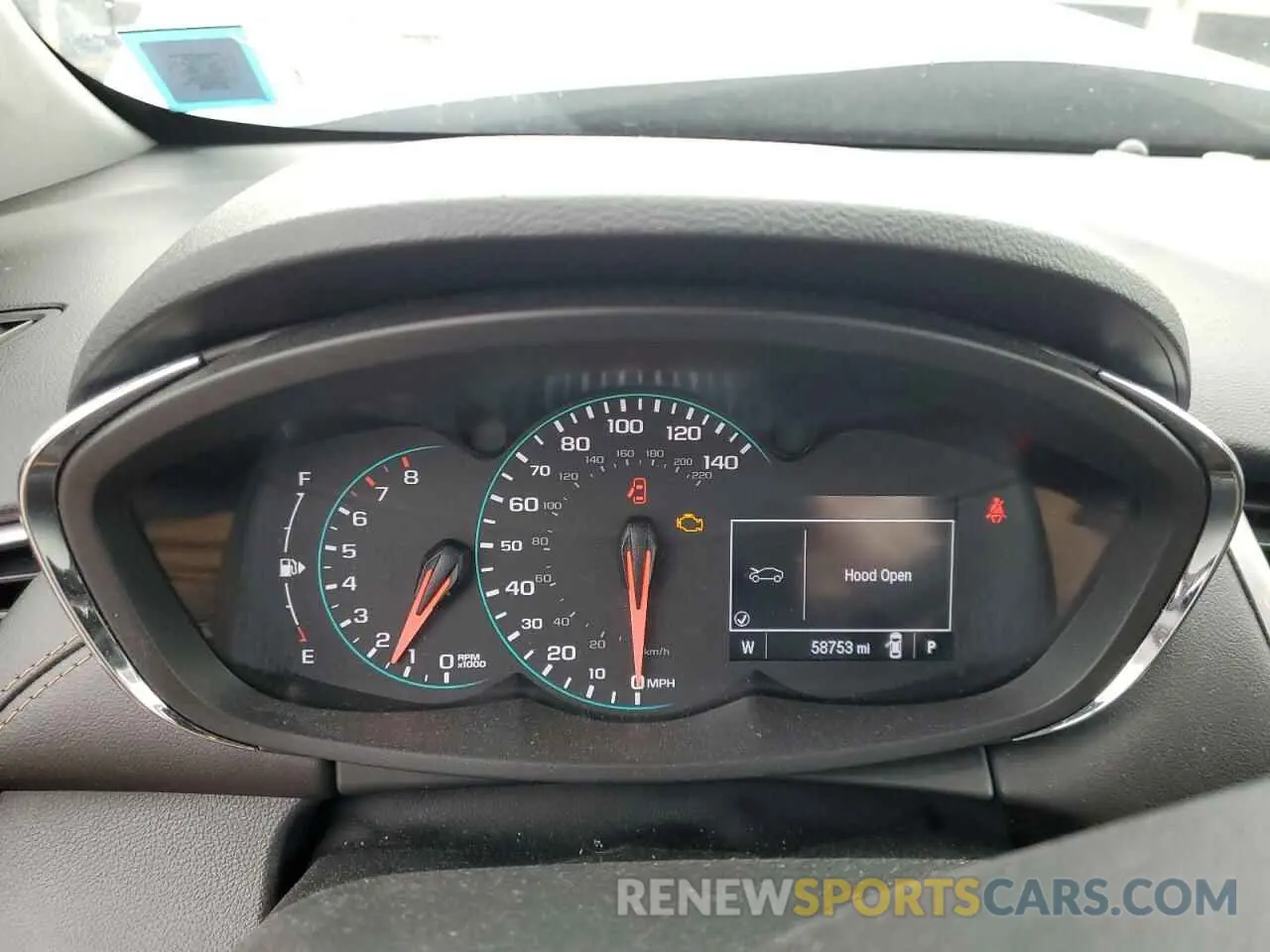 9 Photograph of a damaged car KL7CJPSB1KB926719 CHEVROLET TRAX 2019