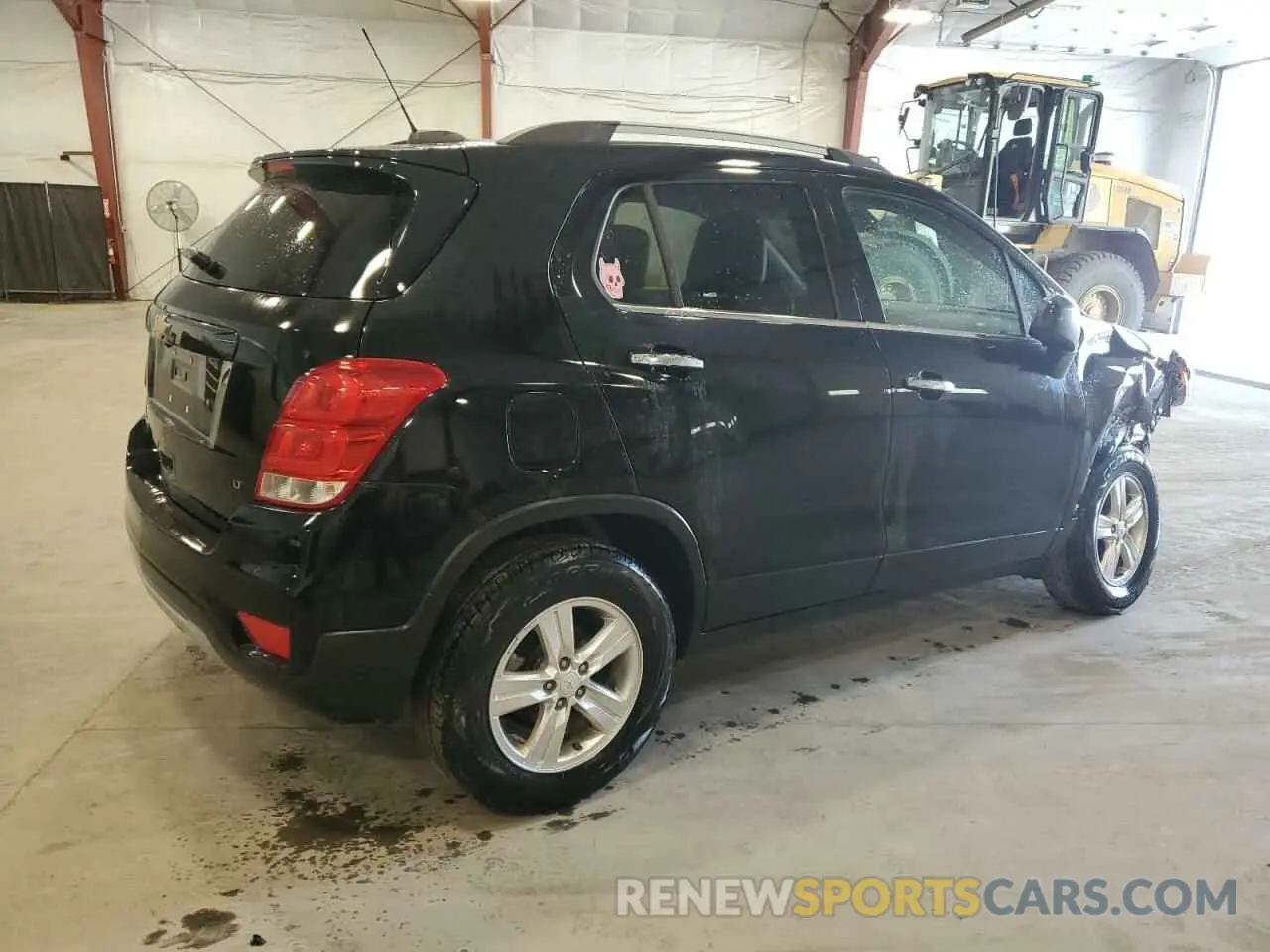 3 Photograph of a damaged car KL7CJPSB2KB748416 CHEVROLET TRAX 2019