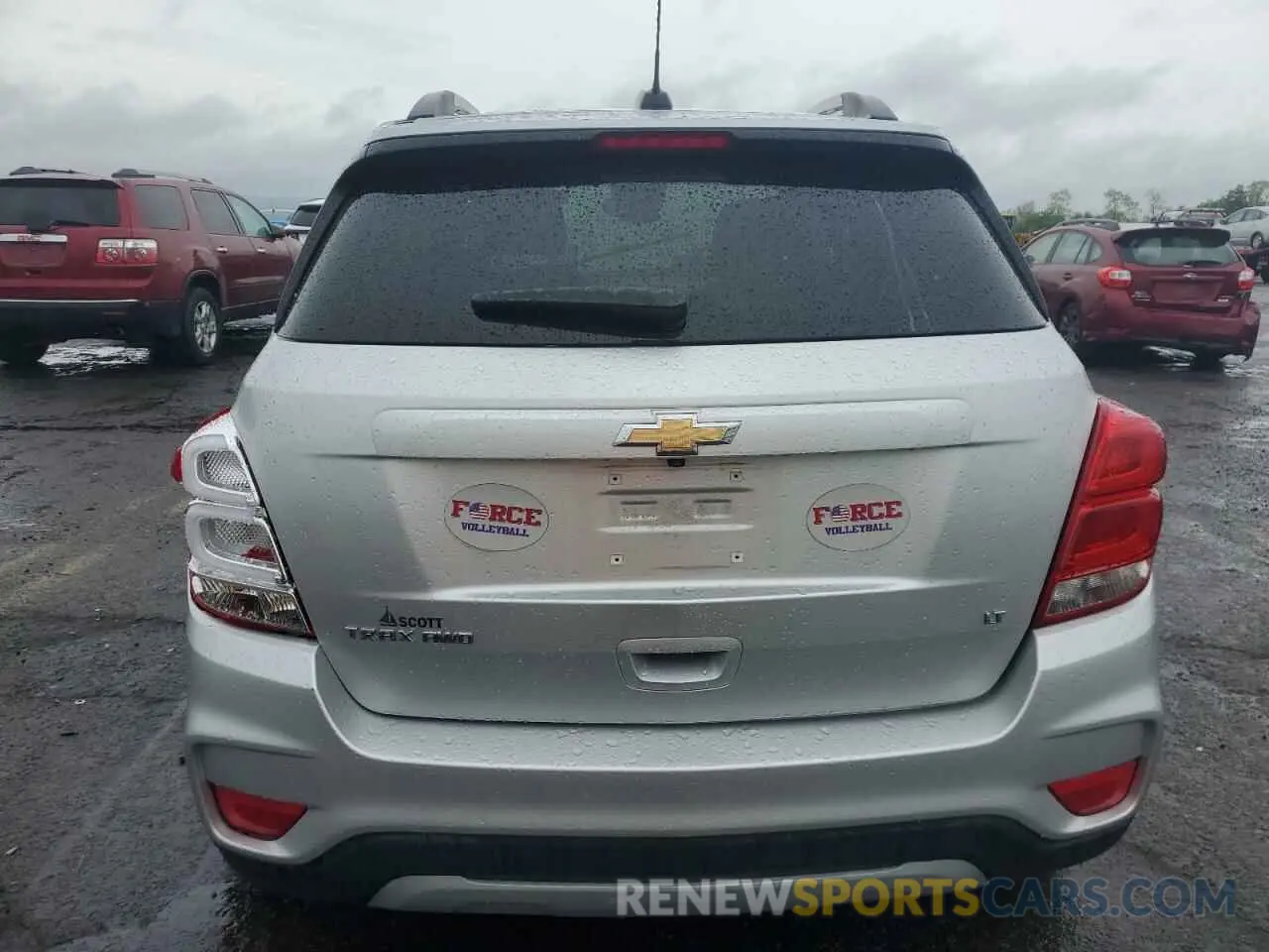 6 Photograph of a damaged car KL7CJPSB2KB882116 CHEVROLET TRAX 2019