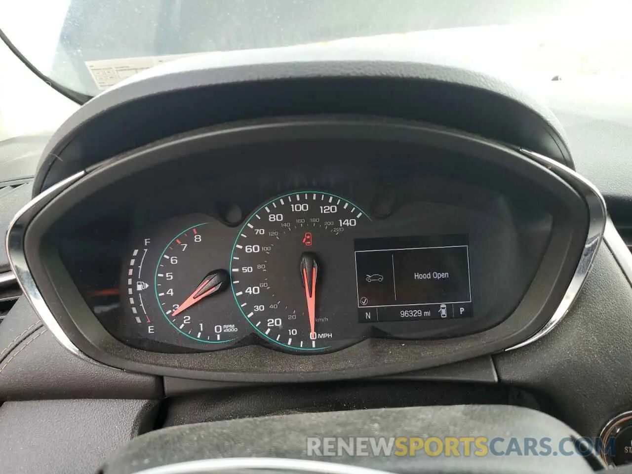 9 Photograph of a damaged car KL7CJPSB3KB743872 CHEVROLET TRAX 2019