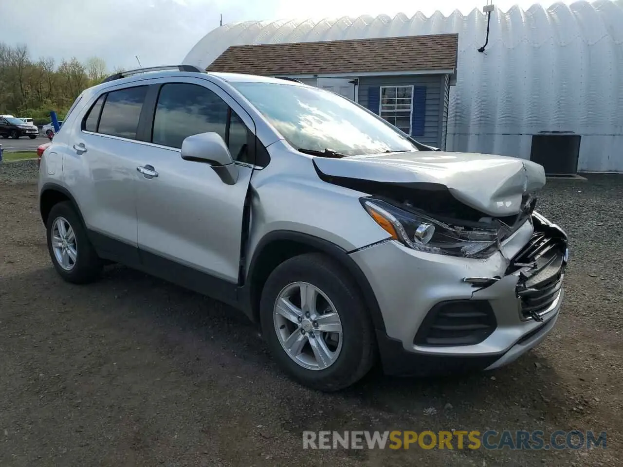 4 Photograph of a damaged car KL7CJPSB4KB736283 CHEVROLET TRAX 2019