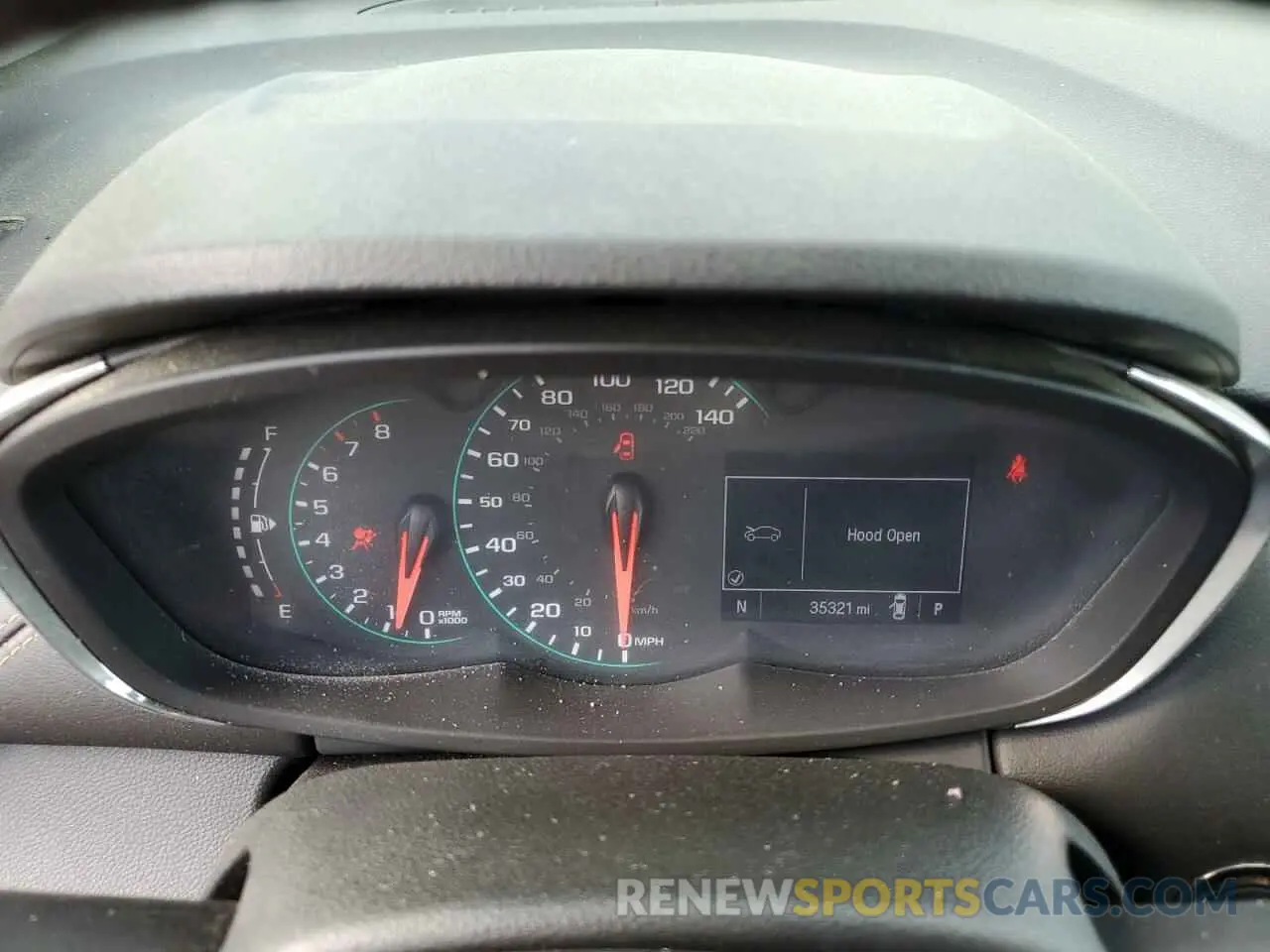 9 Photograph of a damaged car KL7CJPSB4KB736283 CHEVROLET TRAX 2019