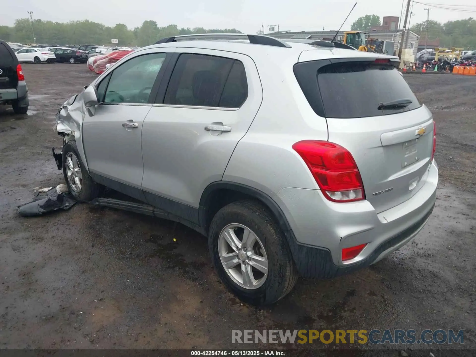 3 Photograph of a damaged car KL7CJPSB4KB806025 CHEVROLET TRAX 2019