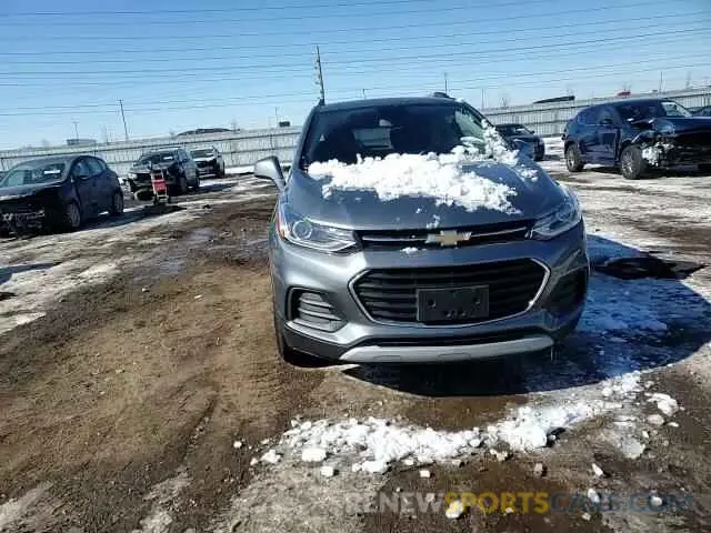 10 Photograph of a damaged car KL7CJPSB5KB747292 CHEVROLET TRAX 2019