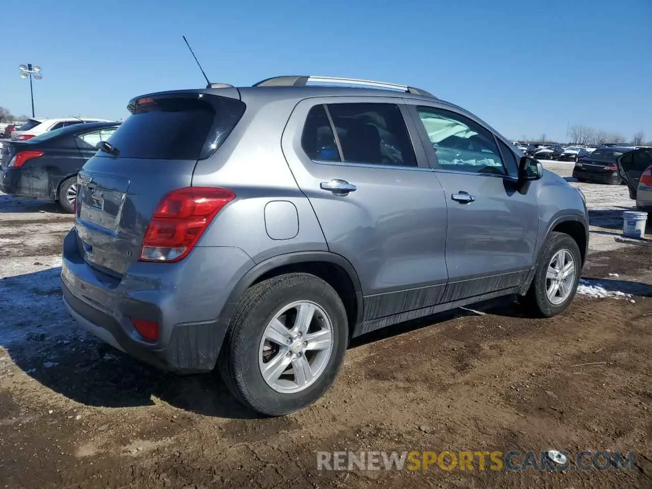 3 Photograph of a damaged car KL7CJPSB5KB747292 CHEVROLET TRAX 2019