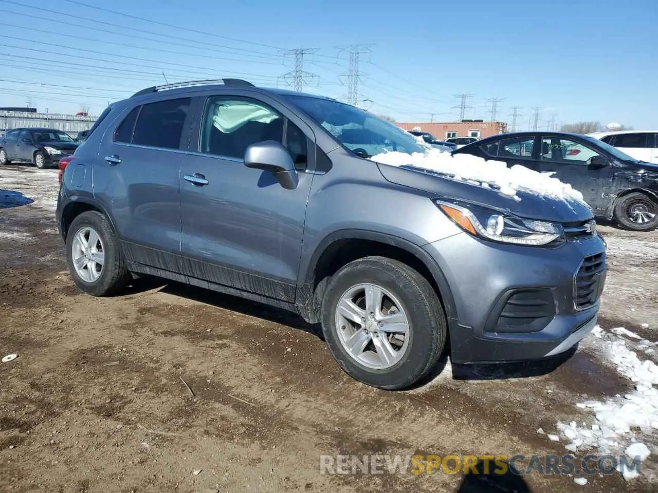 4 Photograph of a damaged car KL7CJPSB5KB747292 CHEVROLET TRAX 2019
