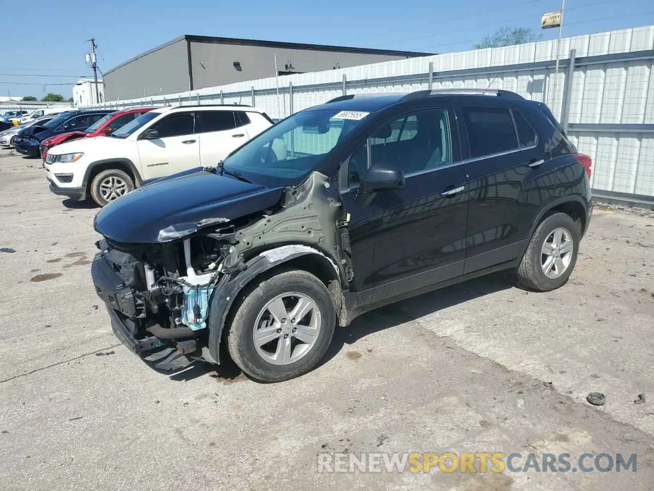 1 Photograph of a damaged car KL7CJPSB6KB815194 CHEVROLET TRAX 2019