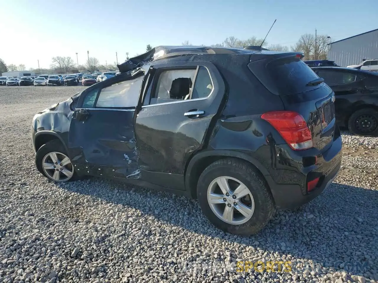 2 Photograph of a damaged car KL7CJPSB7KB719316 CHEVROLET TRAX 2019