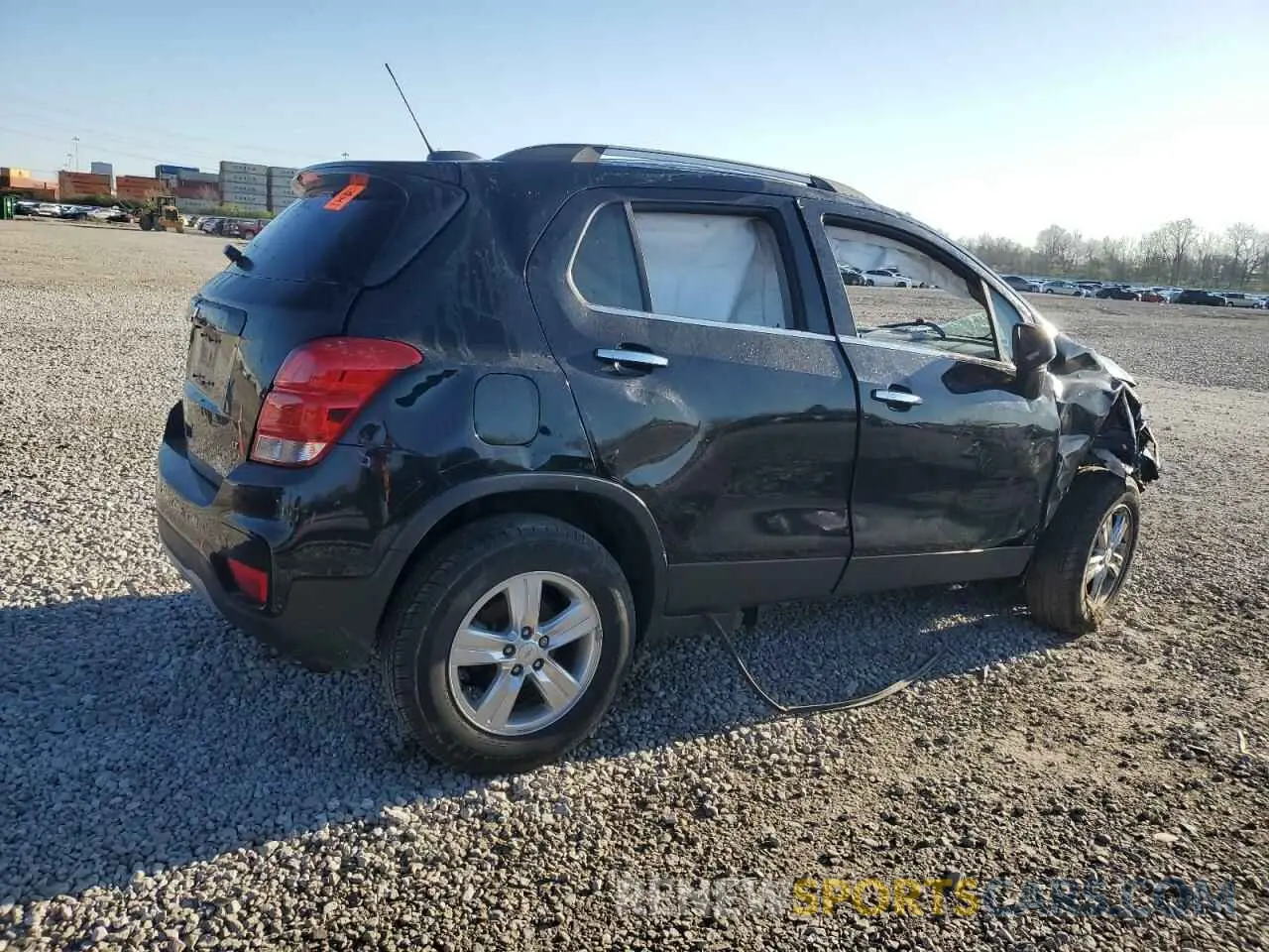 3 Photograph of a damaged car KL7CJPSB7KB719316 CHEVROLET TRAX 2019