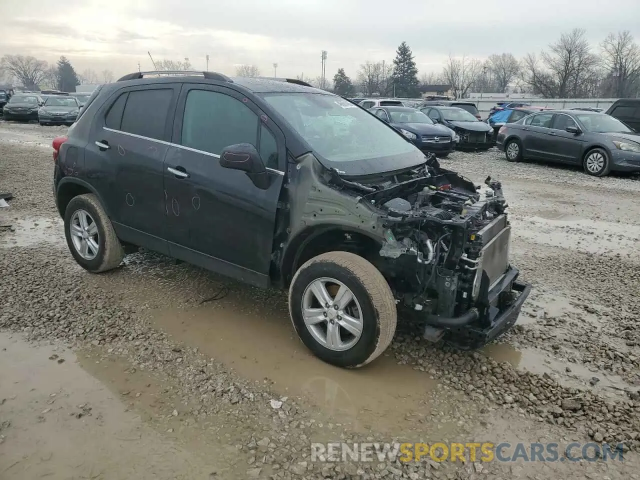4 Photograph of a damaged car KL7CJPSB7KB896500 CHEVROLET TRAX 2019