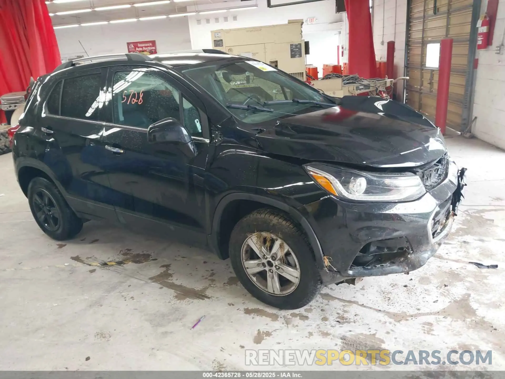 1 Photograph of a damaged car KL7CJPSB7KB926482 CHEVROLET TRAX 2019