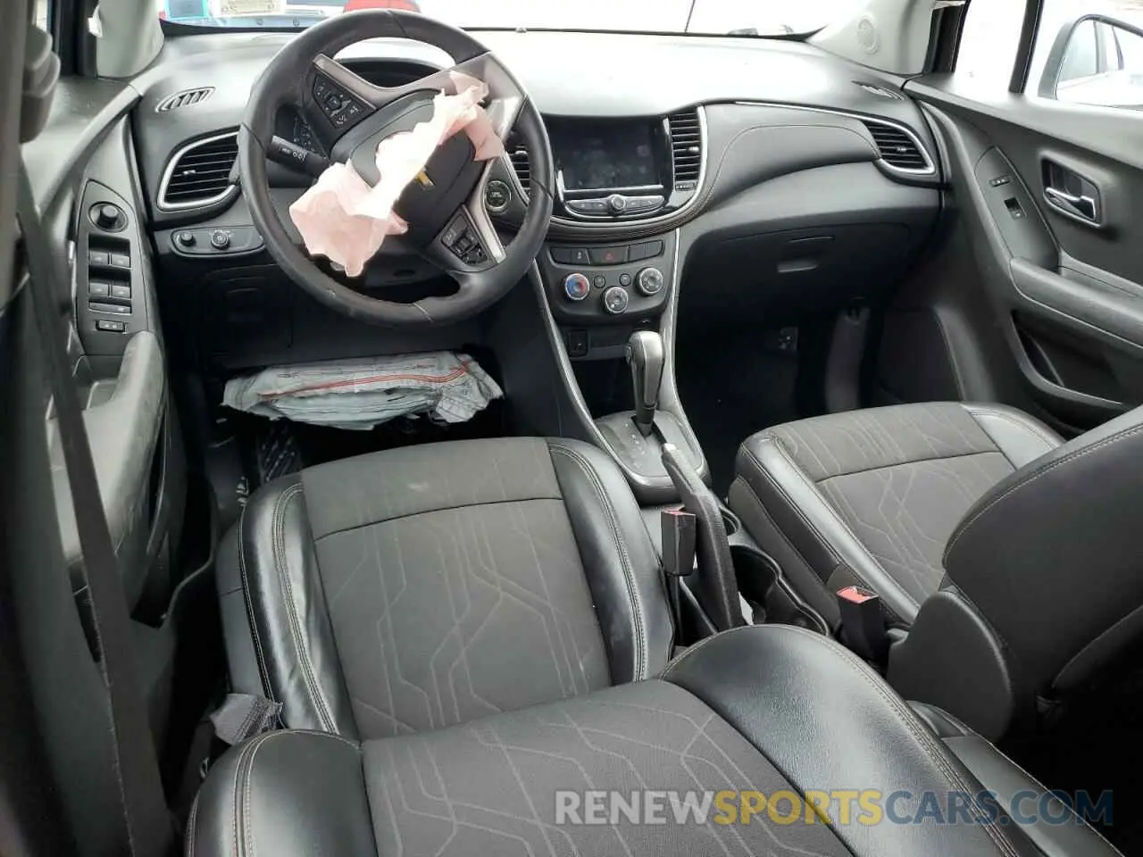 8 Photograph of a damaged car KL7CJPSB7KB927261 CHEVROLET TRAX 2019