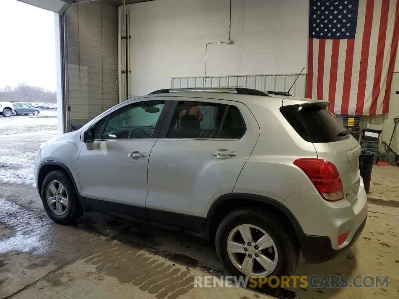 2 Photograph of a damaged car KL7CJPSB8KB870679 CHEVROLET TRAX 2019