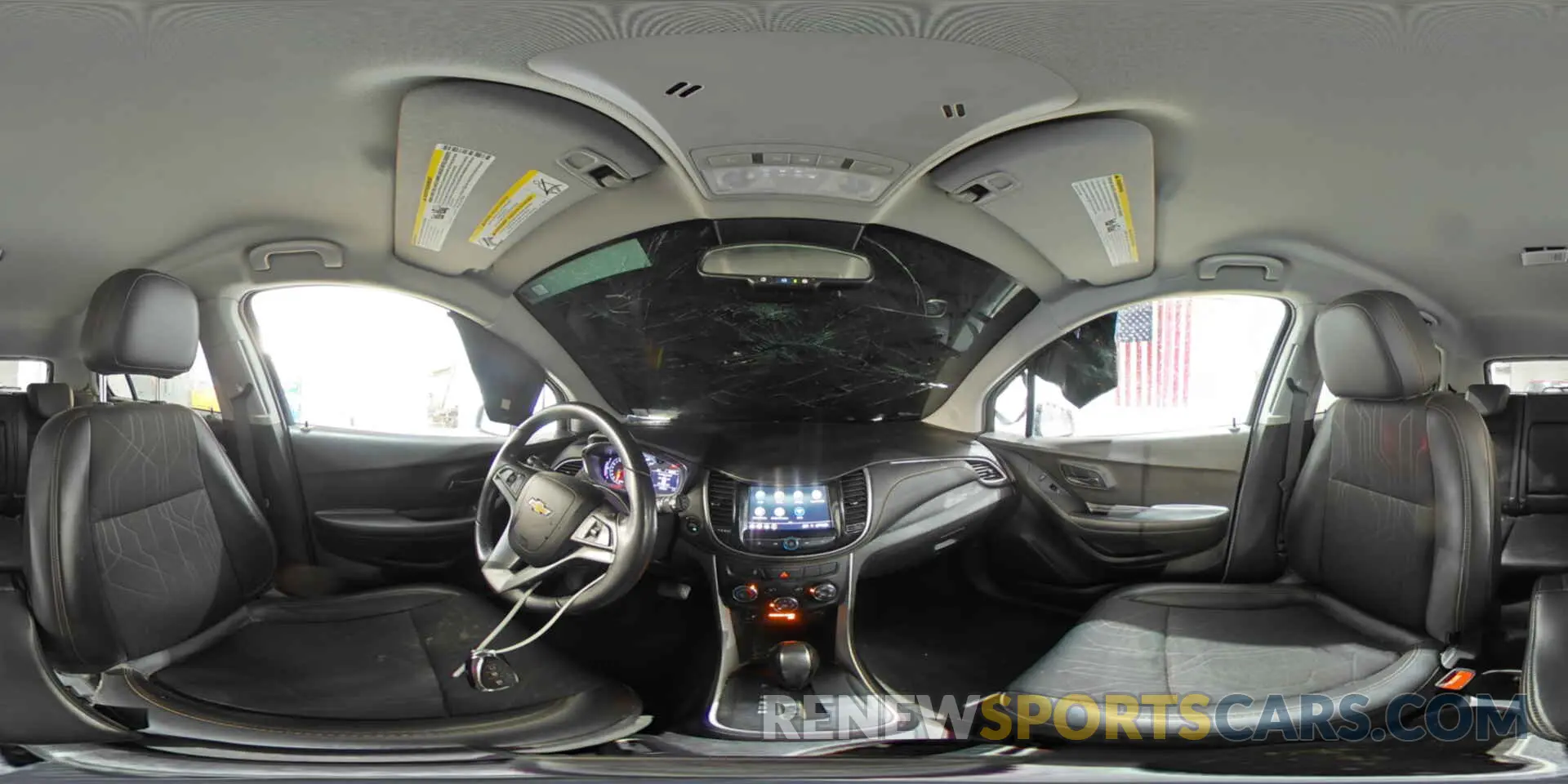 14 Photograph of a damaged car KL7CJPSB8KB932596 CHEVROLET TRAX 2019