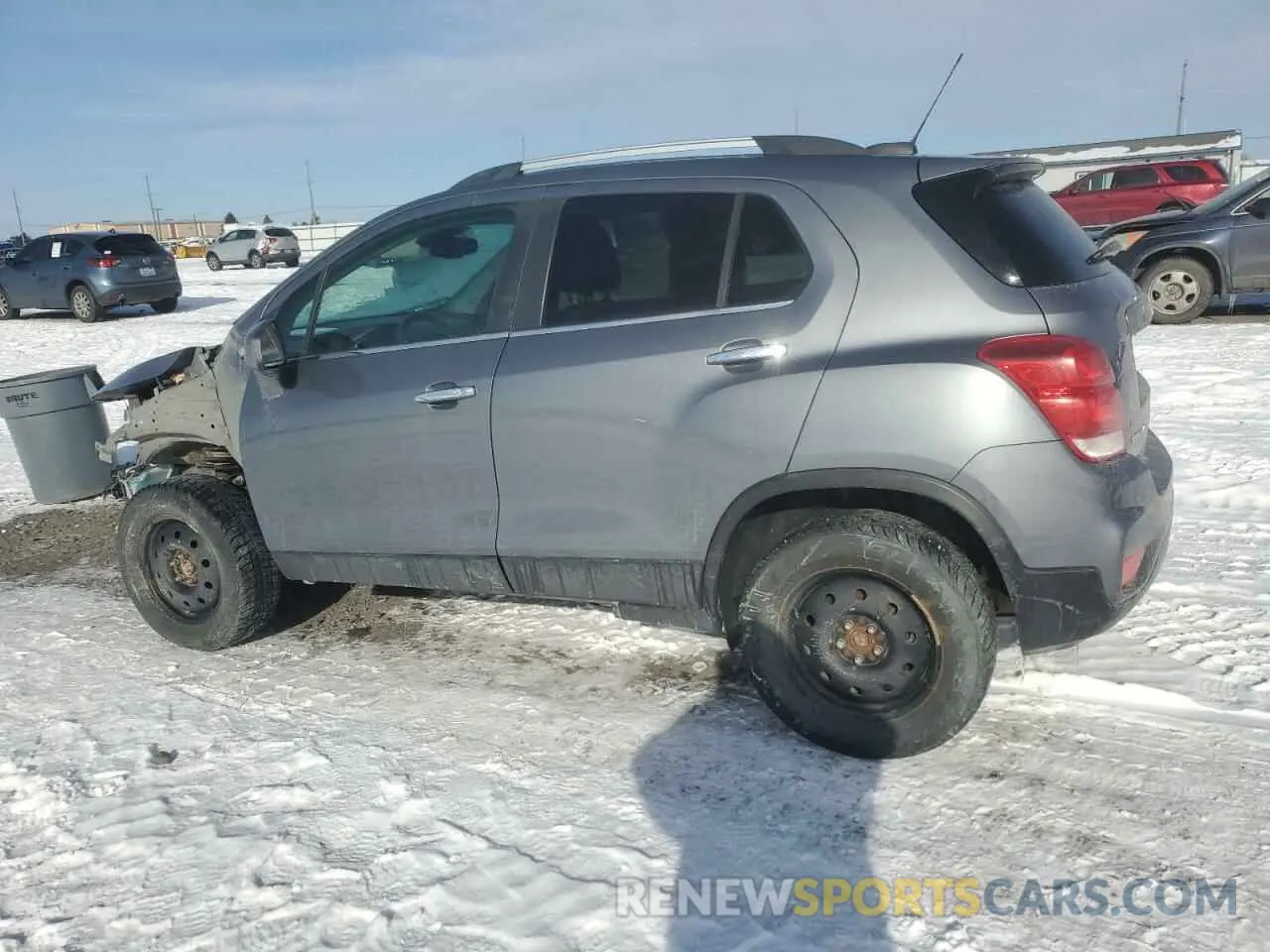 2 Photograph of a damaged car KL7CJPSB9KB760093 CHEVROLET TRAX 2019