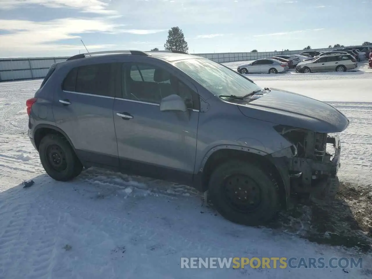 4 Photograph of a damaged car KL7CJPSB9KB760093 CHEVROLET TRAX 2019