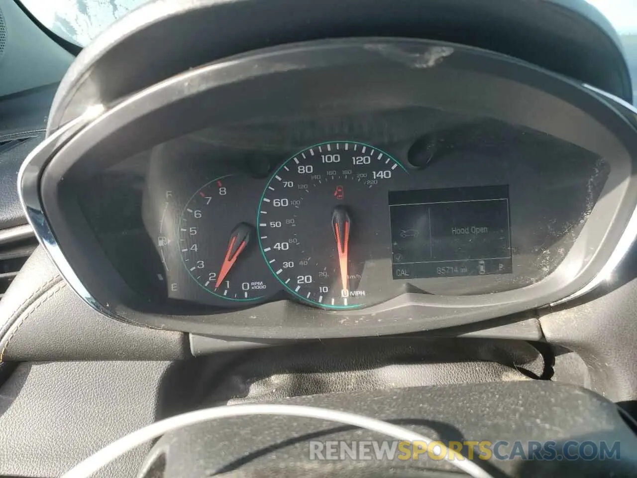 9 Photograph of a damaged car KL7CJPSB9KB760093 CHEVROLET TRAX 2019