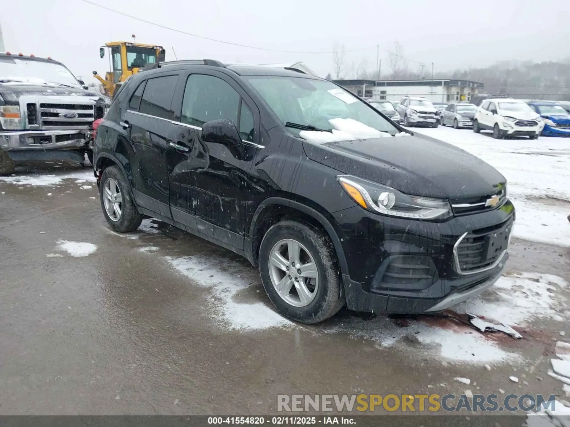 1 Photograph of a damaged car KL7CJPSB9KB788413 CHEVROLET TRAX 2019