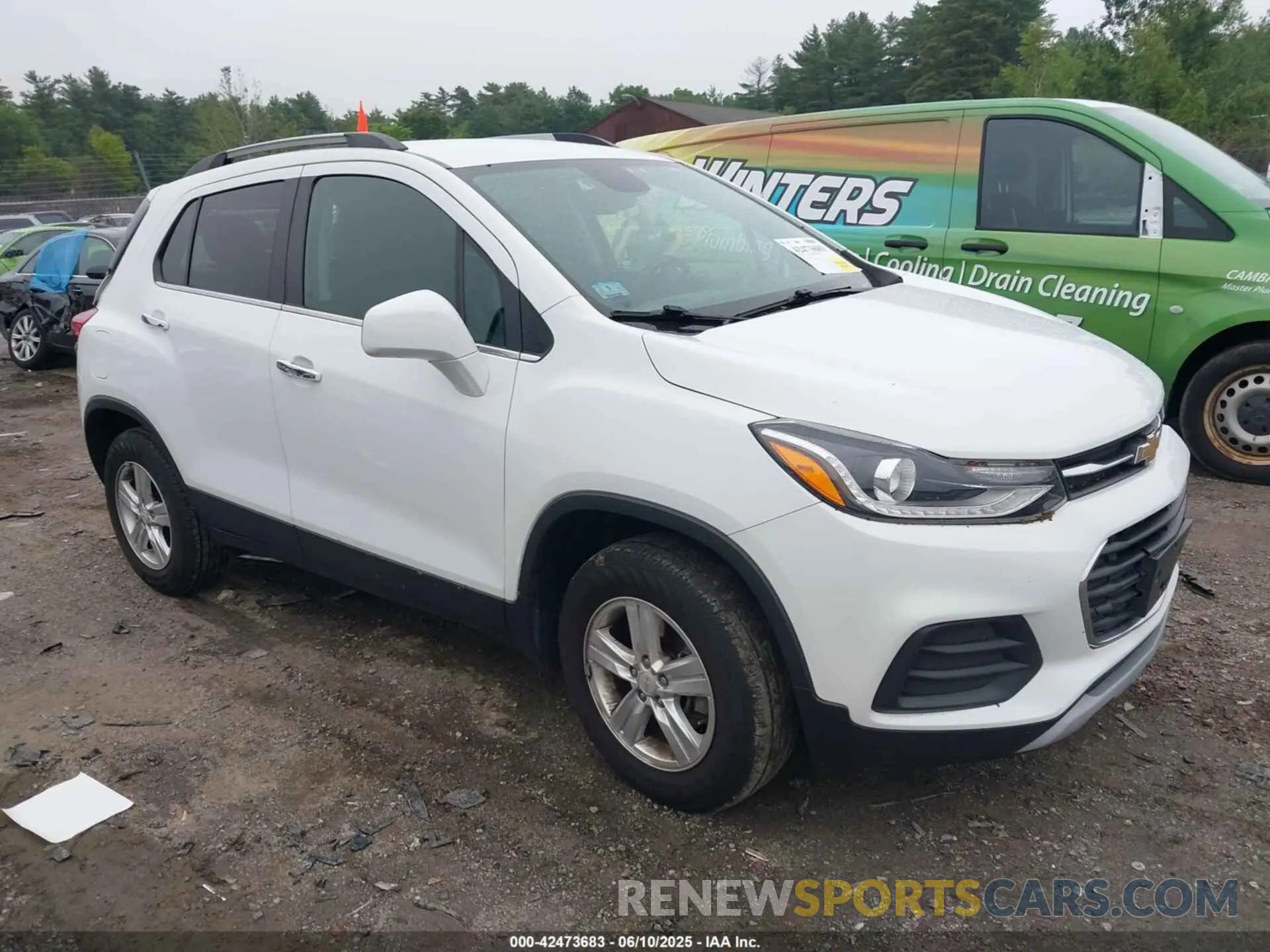 1 Photograph of a damaged car KL7CJPSB9KB907030 CHEVROLET TRAX 2019