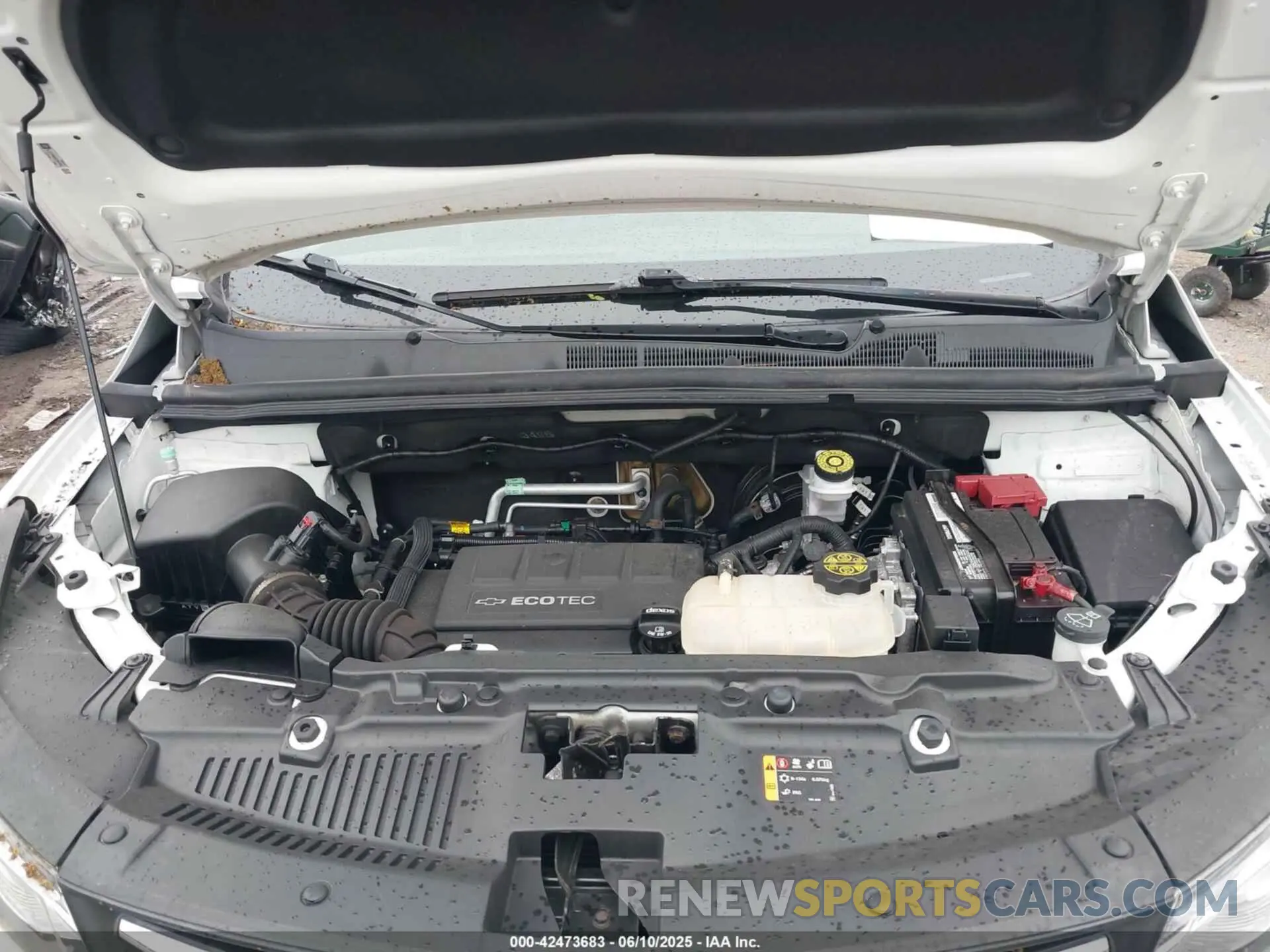 10 Photograph of a damaged car KL7CJPSB9KB907030 CHEVROLET TRAX 2019