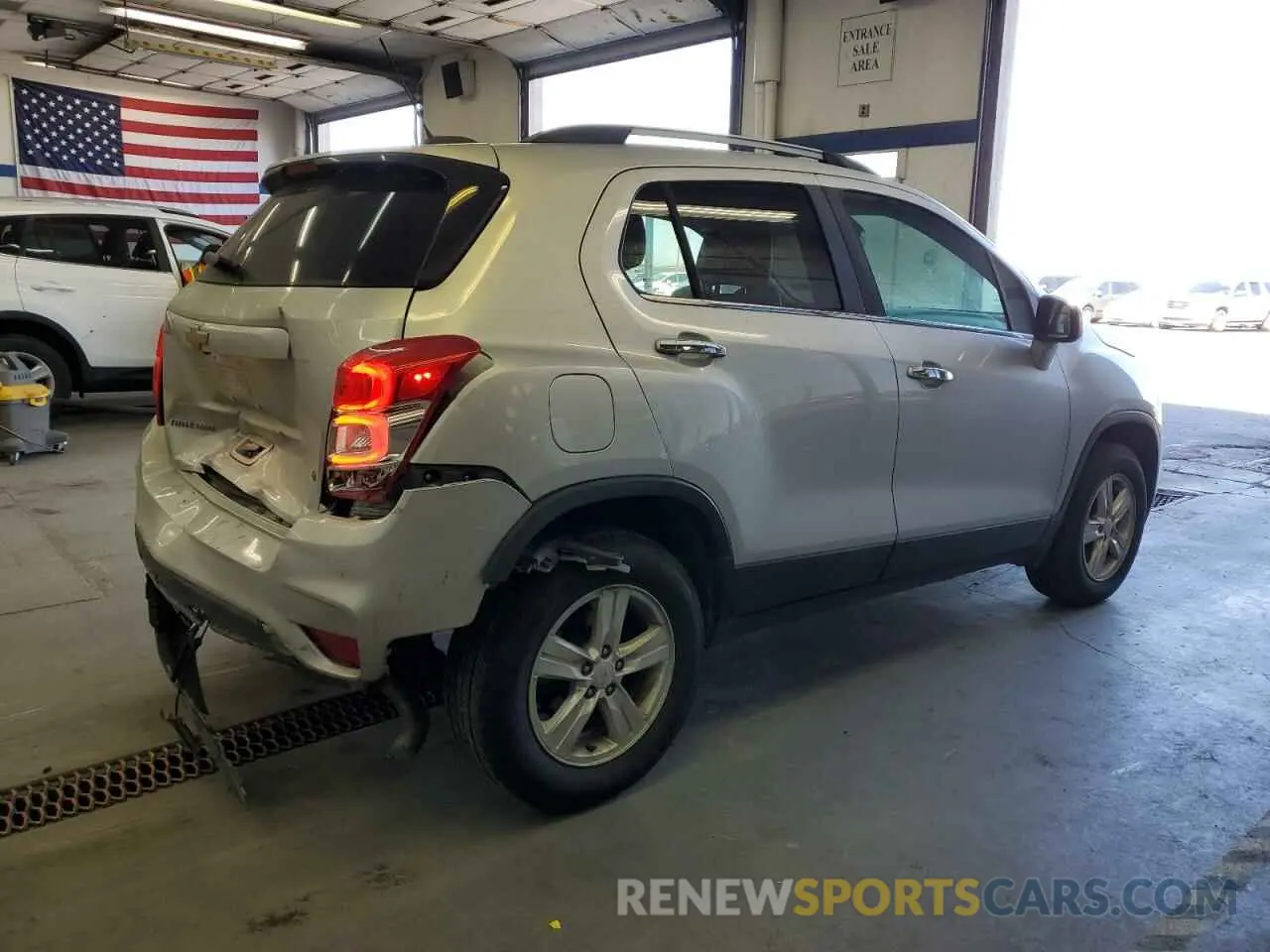3 Photograph of a damaged car KL7CJPSBXKB953921 CHEVROLET TRAX 2019