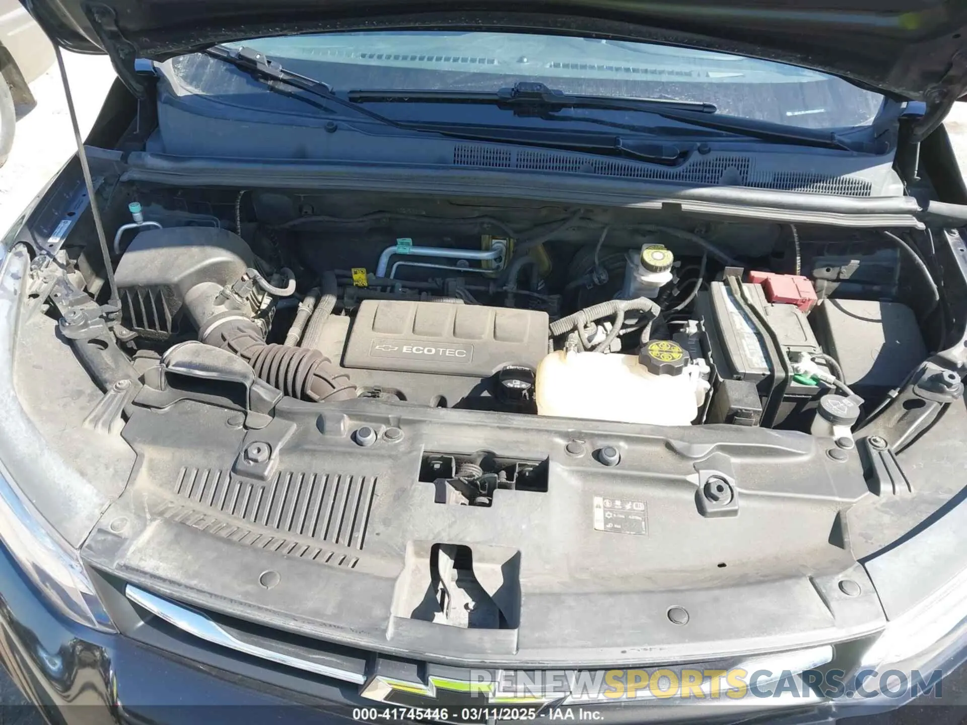 10 Photograph of a damaged car KL7CJRSB7KB854727 CHEVROLET TRAX 2019