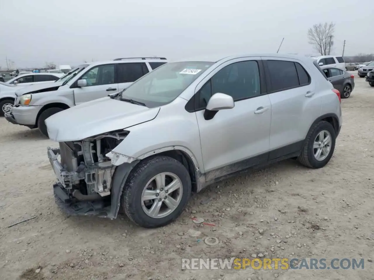 1 Photograph of a damaged car 3GNCJKSB0LL334161 CHEVROLET TRAX 2020