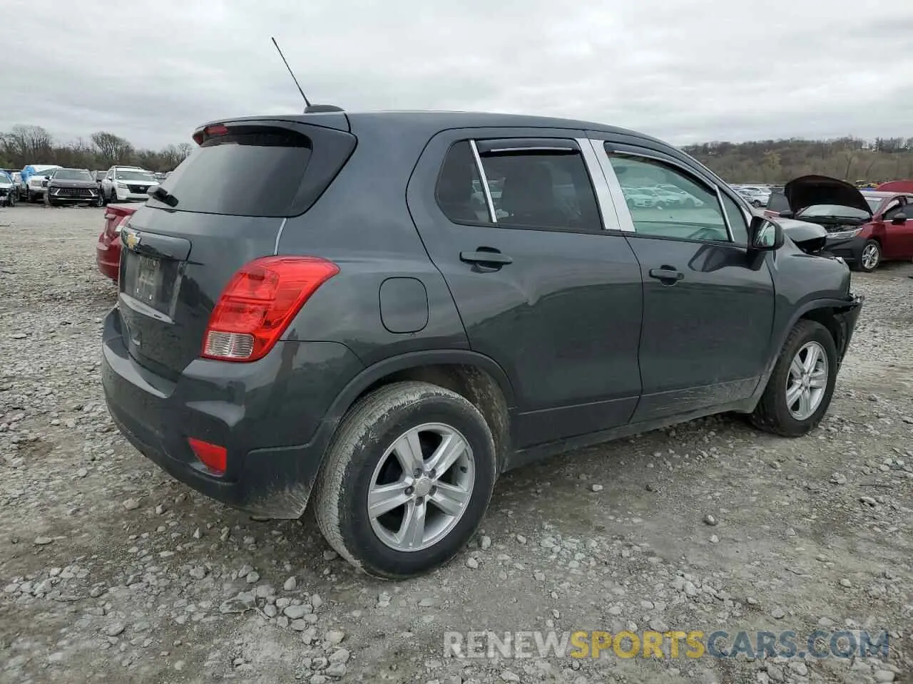3 Photograph of a damaged car 3GNCJKSB1LL110171 CHEVROLET TRAX 2020