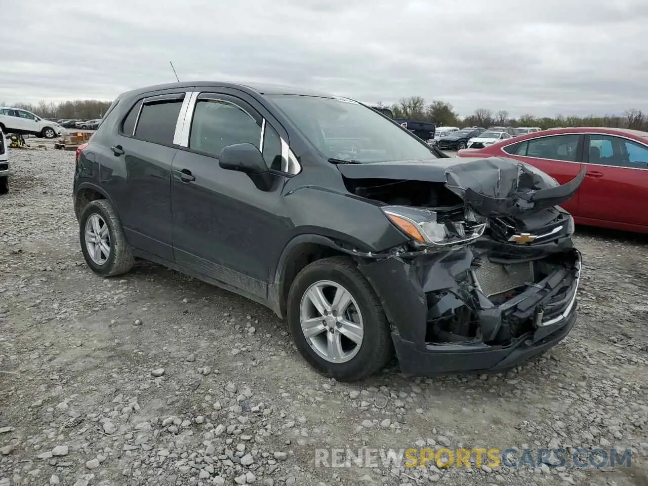 4 Photograph of a damaged car 3GNCJKSB1LL110171 CHEVROLET TRAX 2020