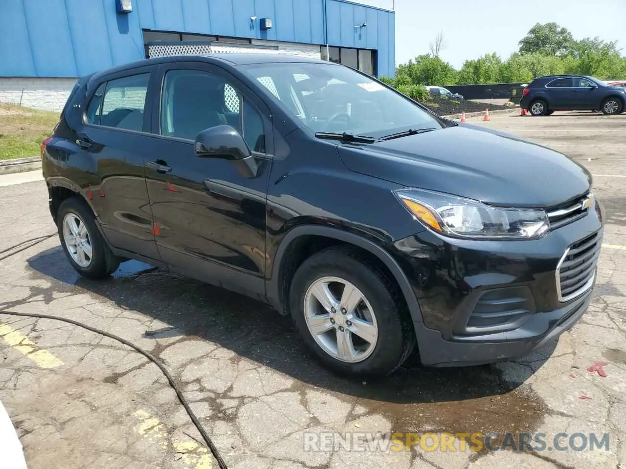 4 Photograph of a damaged car 3GNCJKSB1LL124569 CHEVROLET TRAX 2020