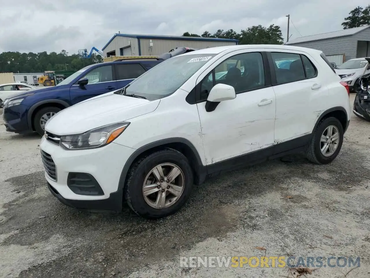 1 Photograph of a damaged car 3GNCJKSB1LL132154 CHEVROLET TRAX 2020
