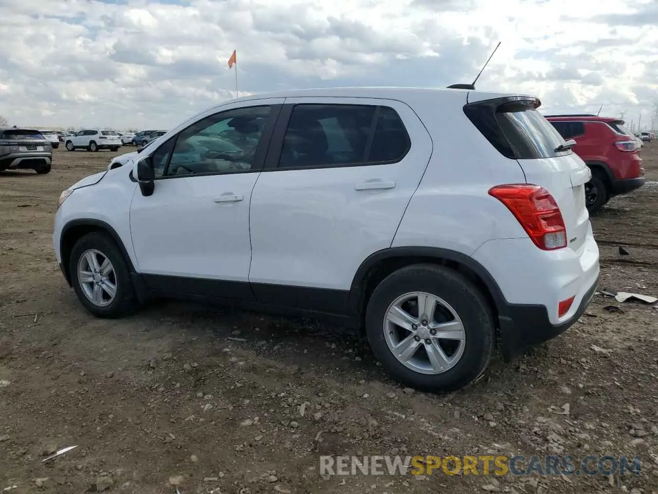 2 Photograph of a damaged car 3GNCJKSB2LL147410 CHEVROLET TRAX 2020