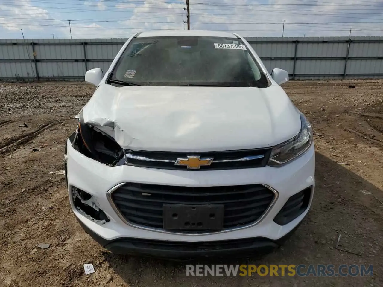 5 Photograph of a damaged car 3GNCJKSB2LL147410 CHEVROLET TRAX 2020