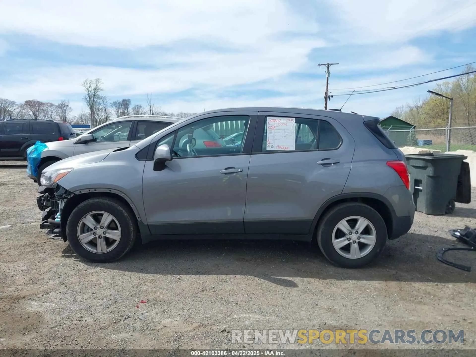 15 Photograph of a damaged car 3GNCJKSB2LL326823 CHEVROLET TRAX 2020