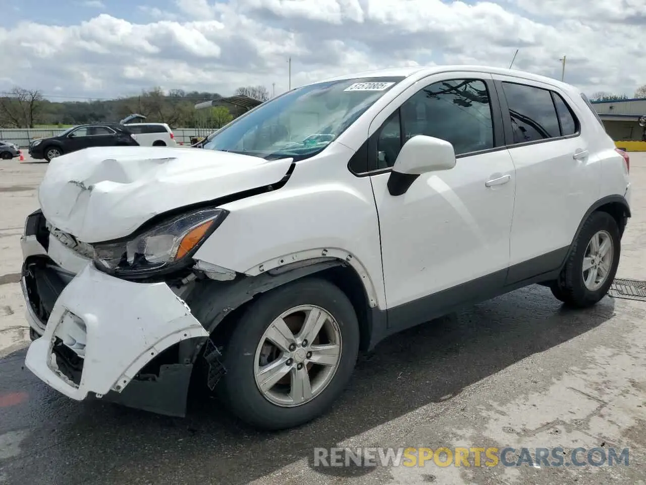 1 Photograph of a damaged car 3GNCJKSB2LL329799 CHEVROLET TRAX 2020