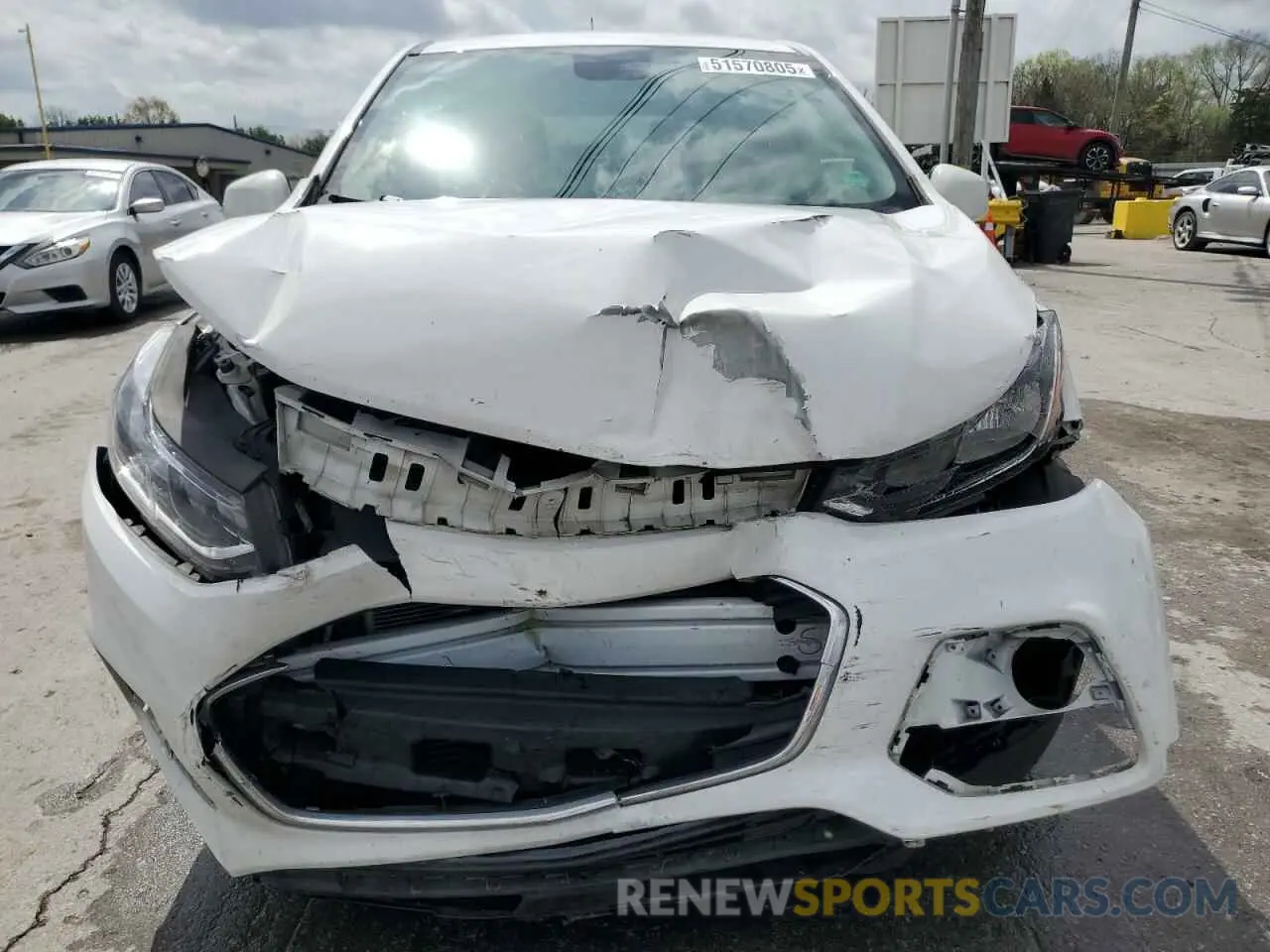 5 Photograph of a damaged car 3GNCJKSB2LL329799 CHEVROLET TRAX 2020