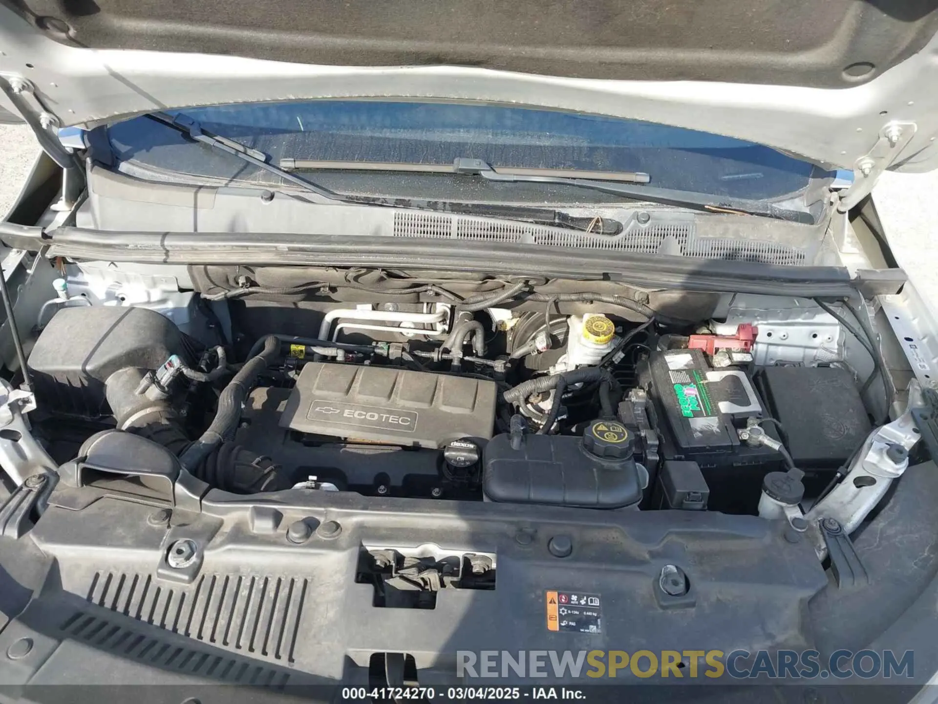 10 Photograph of a damaged car 3GNCJKSB3LL132835 CHEVROLET TRAX 2020