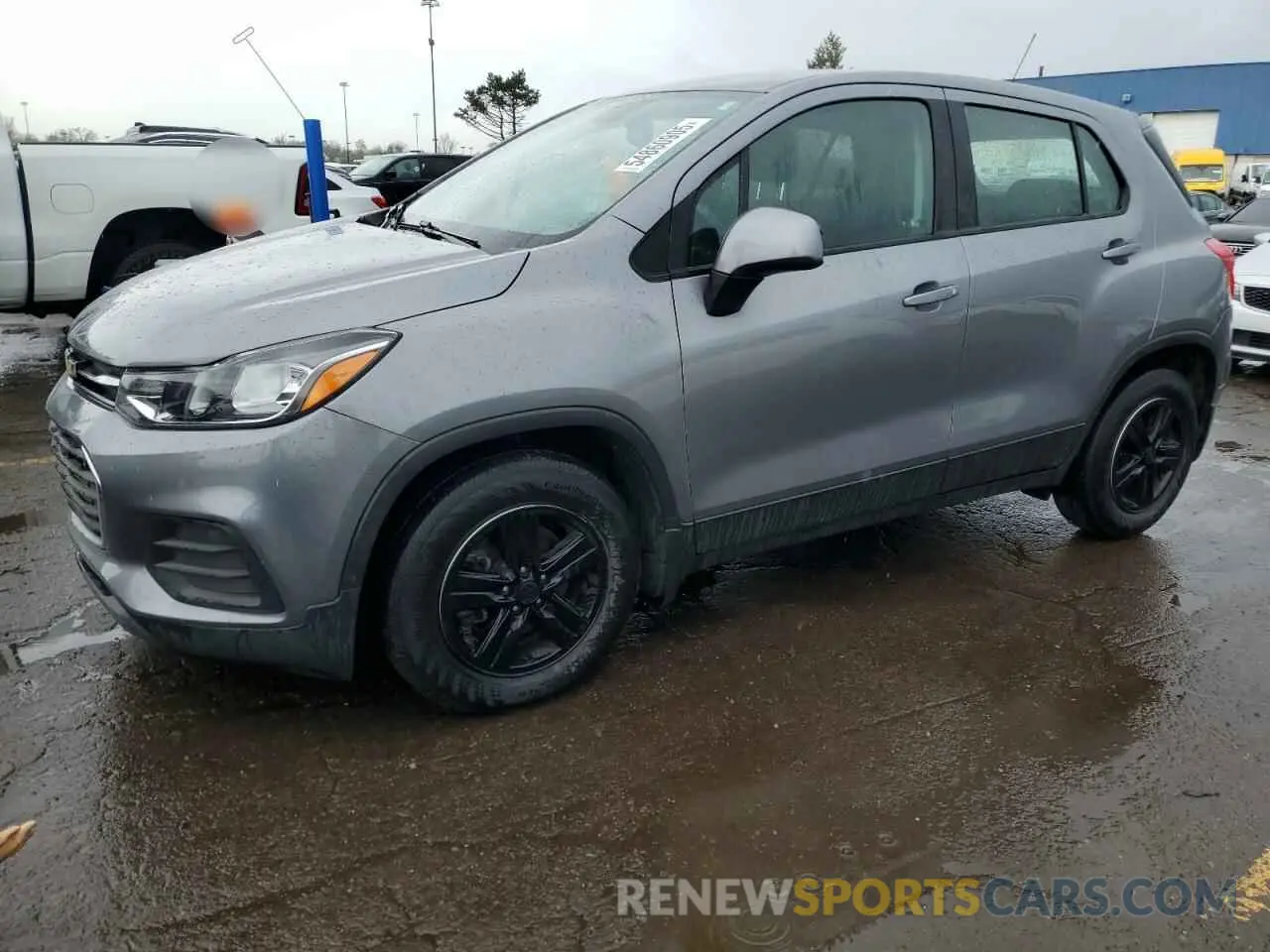 1 Photograph of a damaged car 3GNCJKSB3LL152616 CHEVROLET TRAX 2020
