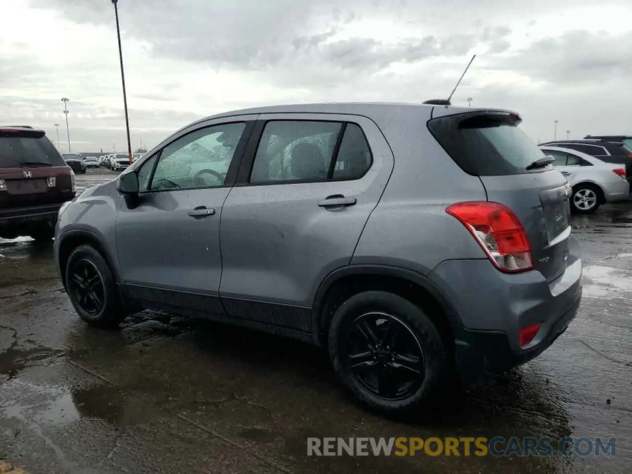 2 Photograph of a damaged car 3GNCJKSB3LL152616 CHEVROLET TRAX 2020