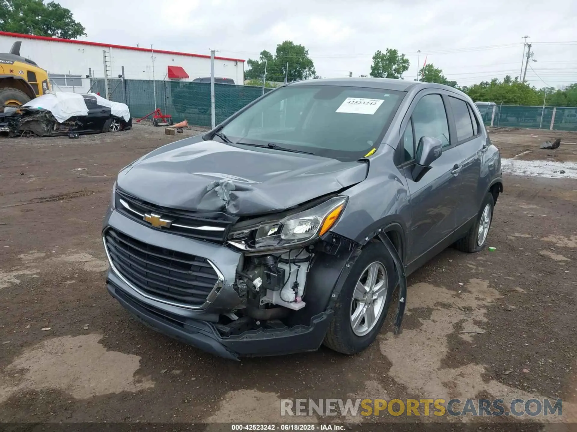 6 Photograph of a damaged car 3GNCJKSB3LL154785 CHEVROLET TRAX 2020