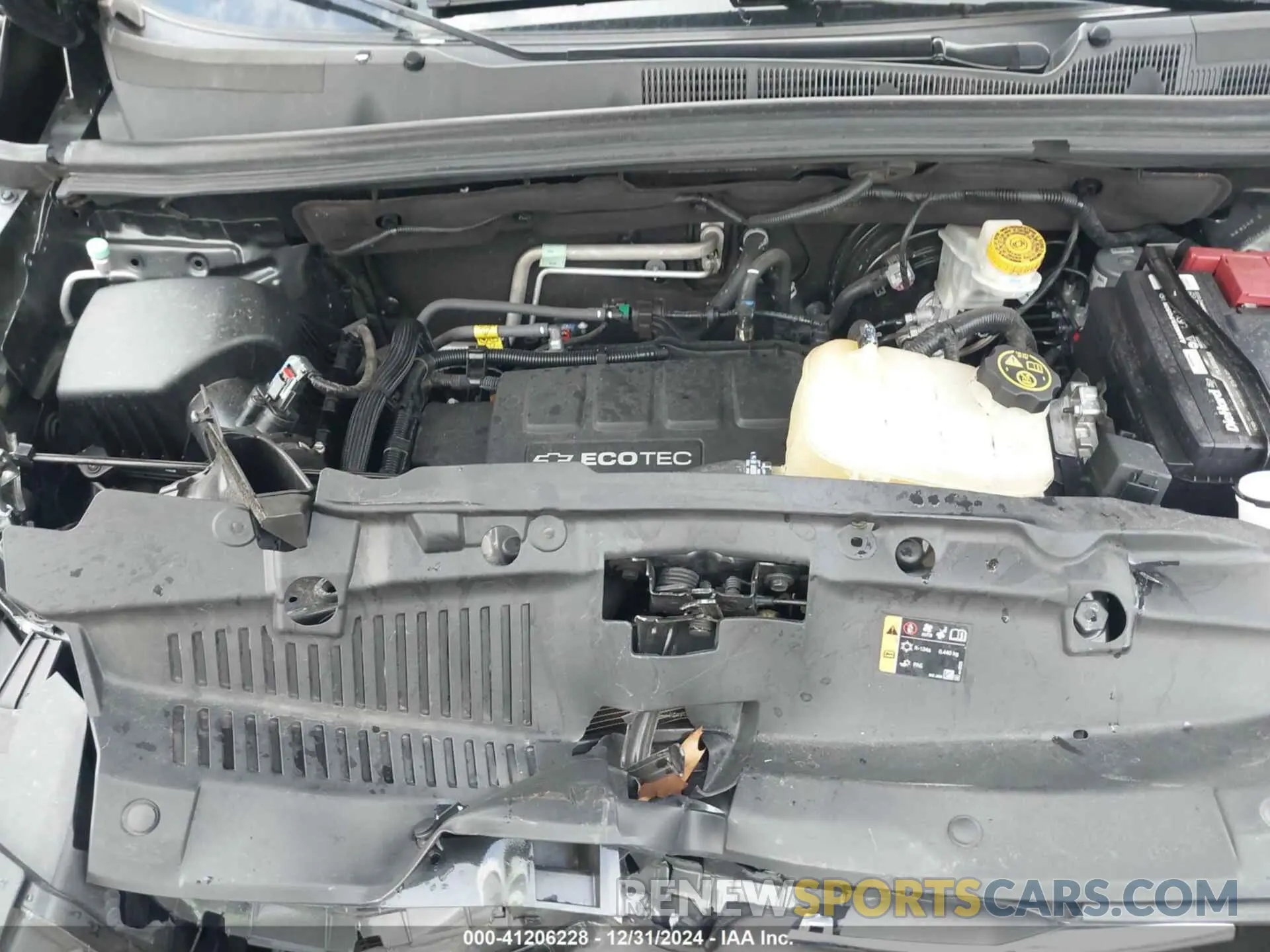 10 Photograph of a damaged car 3GNCJKSB3LL185308 CHEVROLET TRAX 2020