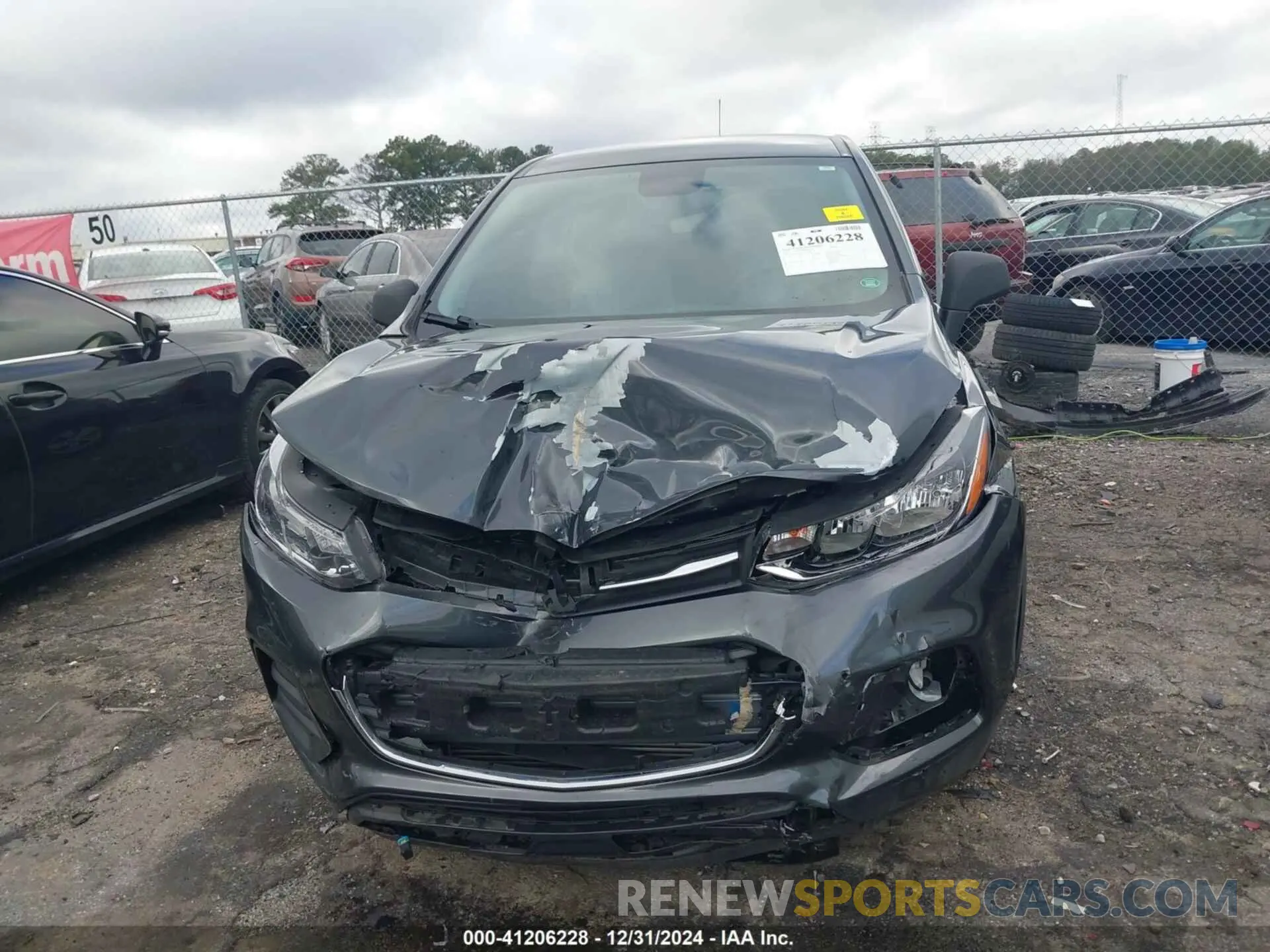 6 Photograph of a damaged car 3GNCJKSB3LL185308 CHEVROLET TRAX 2020